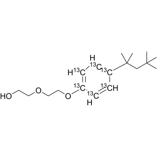 4-tert-Octylphenol-diethoxylate-13C6 1173020-69-3
